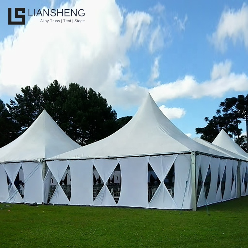 Tenda para feiras comerciais, tendas ao ar livre para eventos, estrutura de acampamento, tenda para festa, pagode