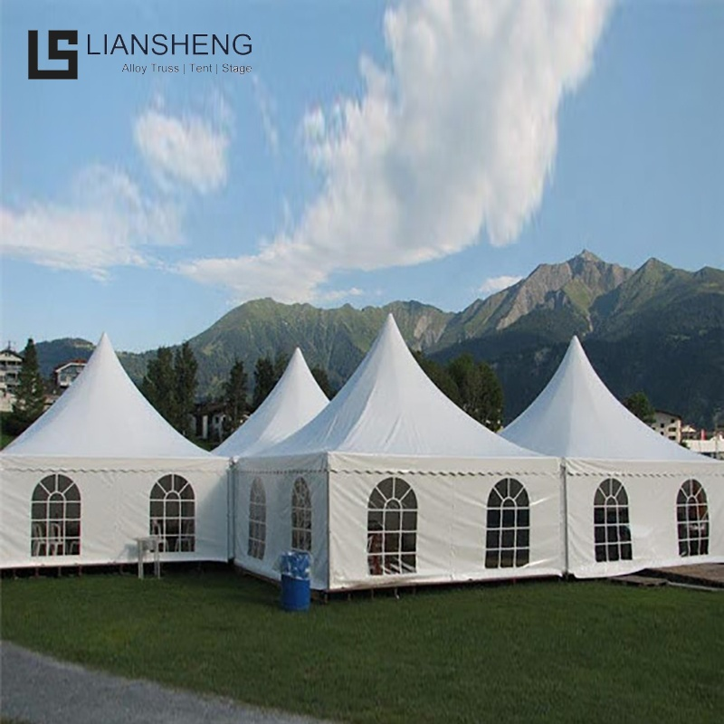 Tenda para feiras comerciais, tendas ao ar livre para eventos, estrutura de acampamento, tenda para festa, pagode