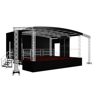 Treliça de palco de liga de alumínio para plataforma de concerto ao ar livre