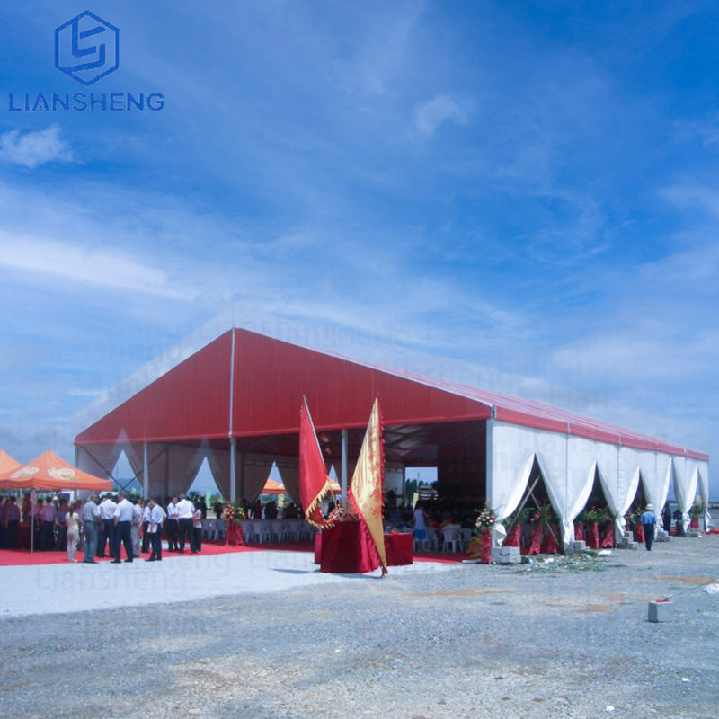 Grande barraca de luxo para evento ao ar livre, logotipo, tenda, feira comercial, à venda