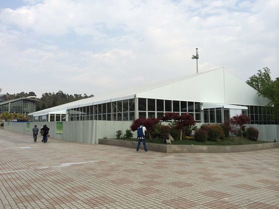 Barato preço de fábrica barraca resistente de alta qualidade ao ar livre grande armazém tenda para fora tenda de armazenamento industrial para venda