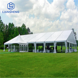 Tenda de PVC branca maior para eventos, atacado, 40x80 40x60, estrutura de alumínio, tendas, recepção de igreja, armazém, exposição de festas