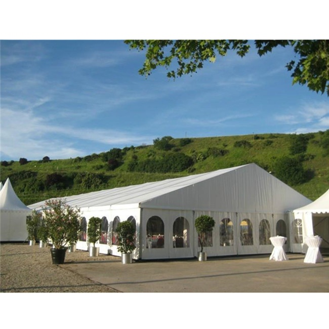 Tenda de negócios com preço de fábrica, estrutura de alumínio, cobertura à prova d'água, barraca grande, festa de eventos, para feiras comerciais