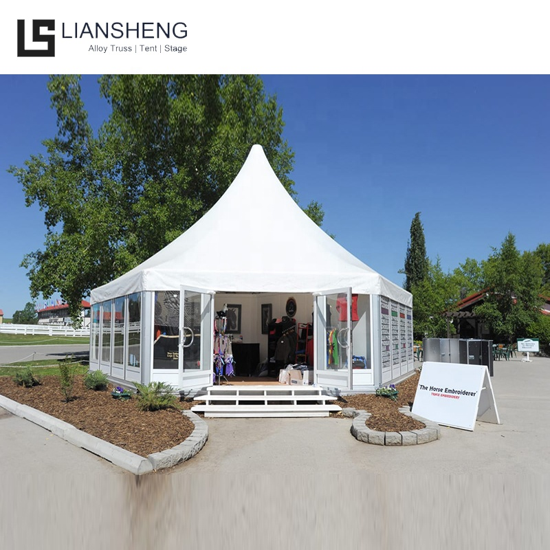 Tenda para feiras comerciais, tendas ao ar livre para eventos, estrutura de acampamento, tenda para festa, pagode