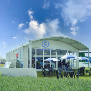 Grande barraca de luxo para evento ao ar livre, logotipo, tenda, feira comercial, à venda