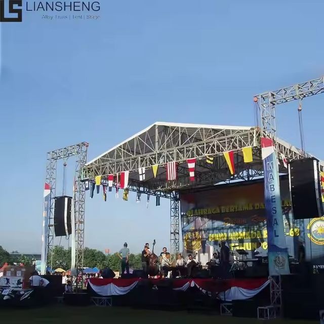 Treliça de tela LED de alta qualidade para exibição de concertos