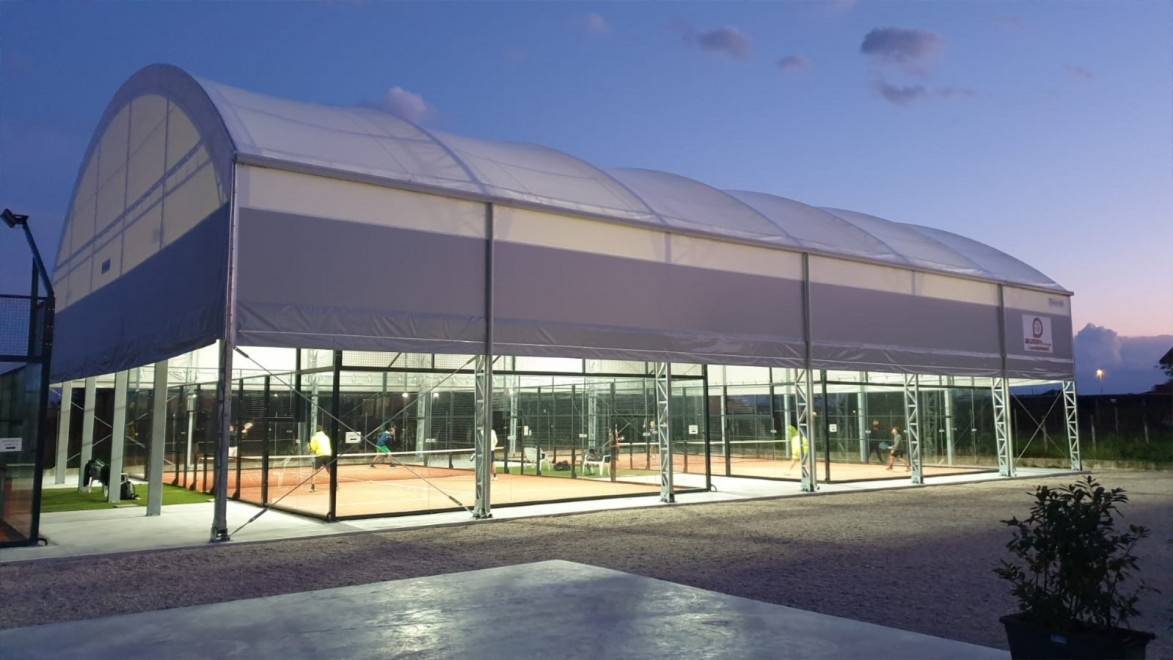  Grande Tenda Temporária de Quadra de Tênis para Eventos