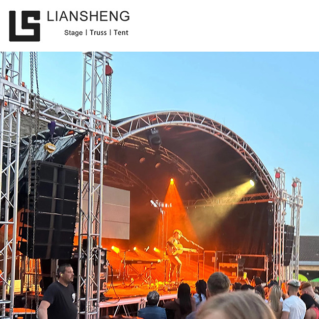 Palco de evento esf&eacute;rico Crown Dome 7m