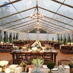 Tenda transparente para eventos de festa de casamento com estrutura de alumínio de alta qualidade para venda