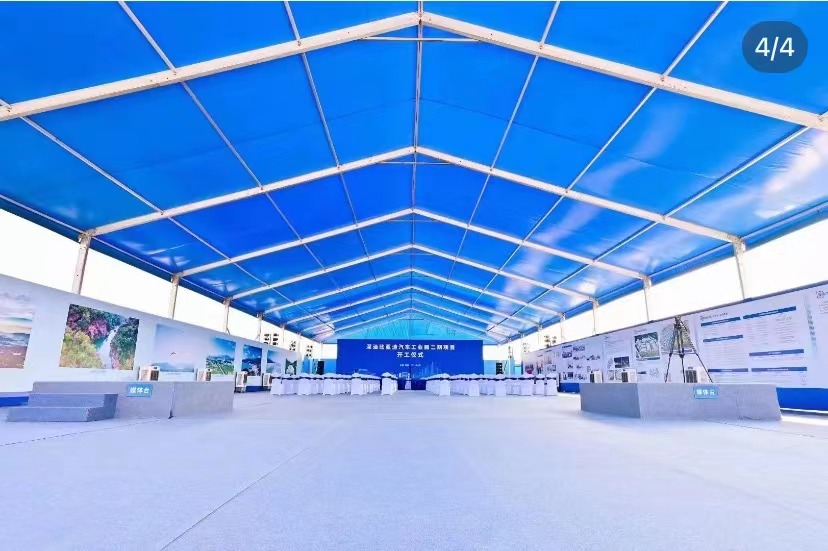 Tenda grande de exposição com estrutura de alumínio de alta qualidade 