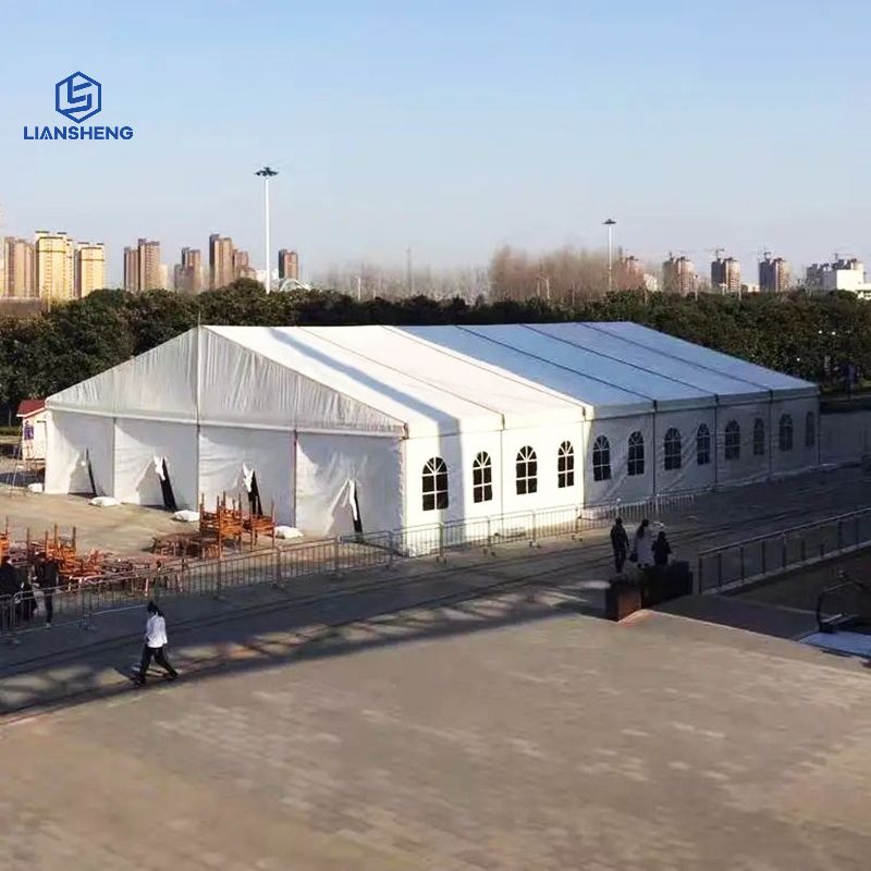 Barraca industrial impermeável da barraca do armazém da estrutura de alumínio da qualidade superior 