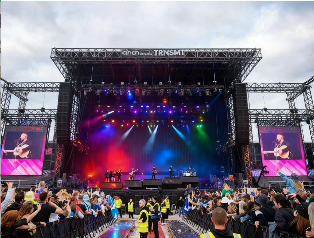 sistema de fardo de alumínio da grande fase do concerto do × 40m de 20m