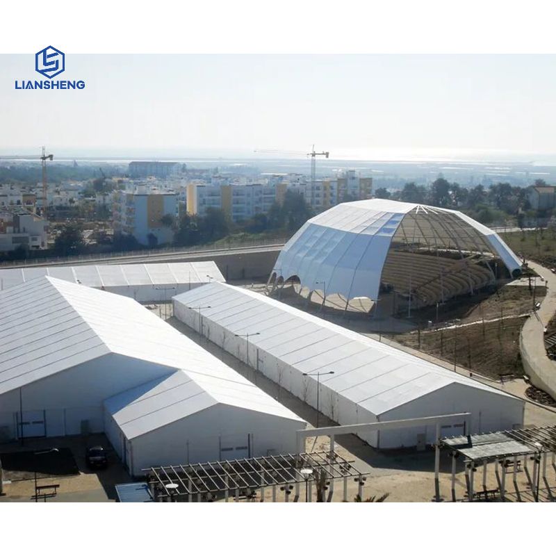 Barraca industrial impermeável da barraca do armazém da estrutura de alumínio da qualidade superior 