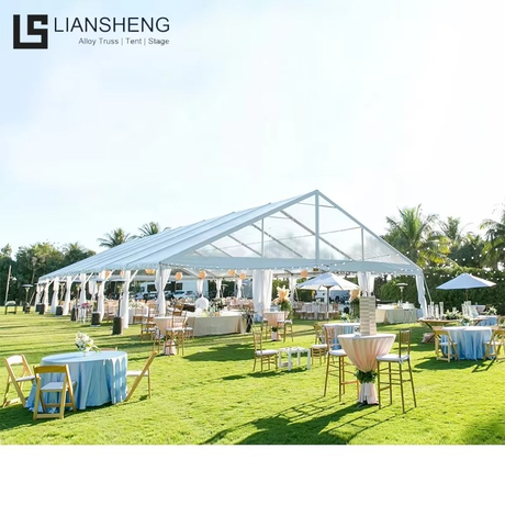 Tenda Panorâmica Exterior Crystal Plaza 25x45m