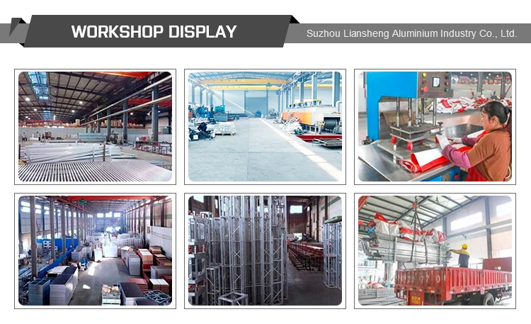 Palco de casamento de alum&iacute;nio de vidro port&aacute;til dobr&aacute;vel