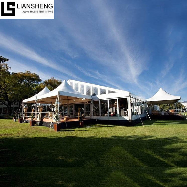 200 300 500 assento luxuoso romântico minimalista liga de alumínio design especial barraca de igreja de casamento