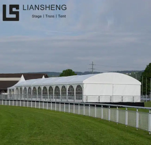 Abrigo de armazém industrial de alumínio de alta qualidade para barraca de armazenamento Configuração rápida à prova de intempéries