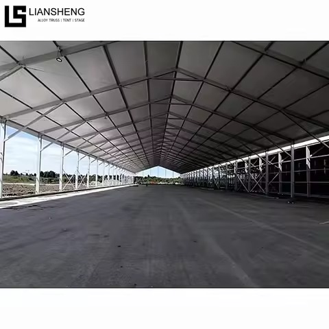 [Série Qingtian] Tenda de armazenamento comercial de 20 × 30 m - Espaço flexível de 600㎡ · Implantação rápida · Solução econômica para armazenamento empresarial