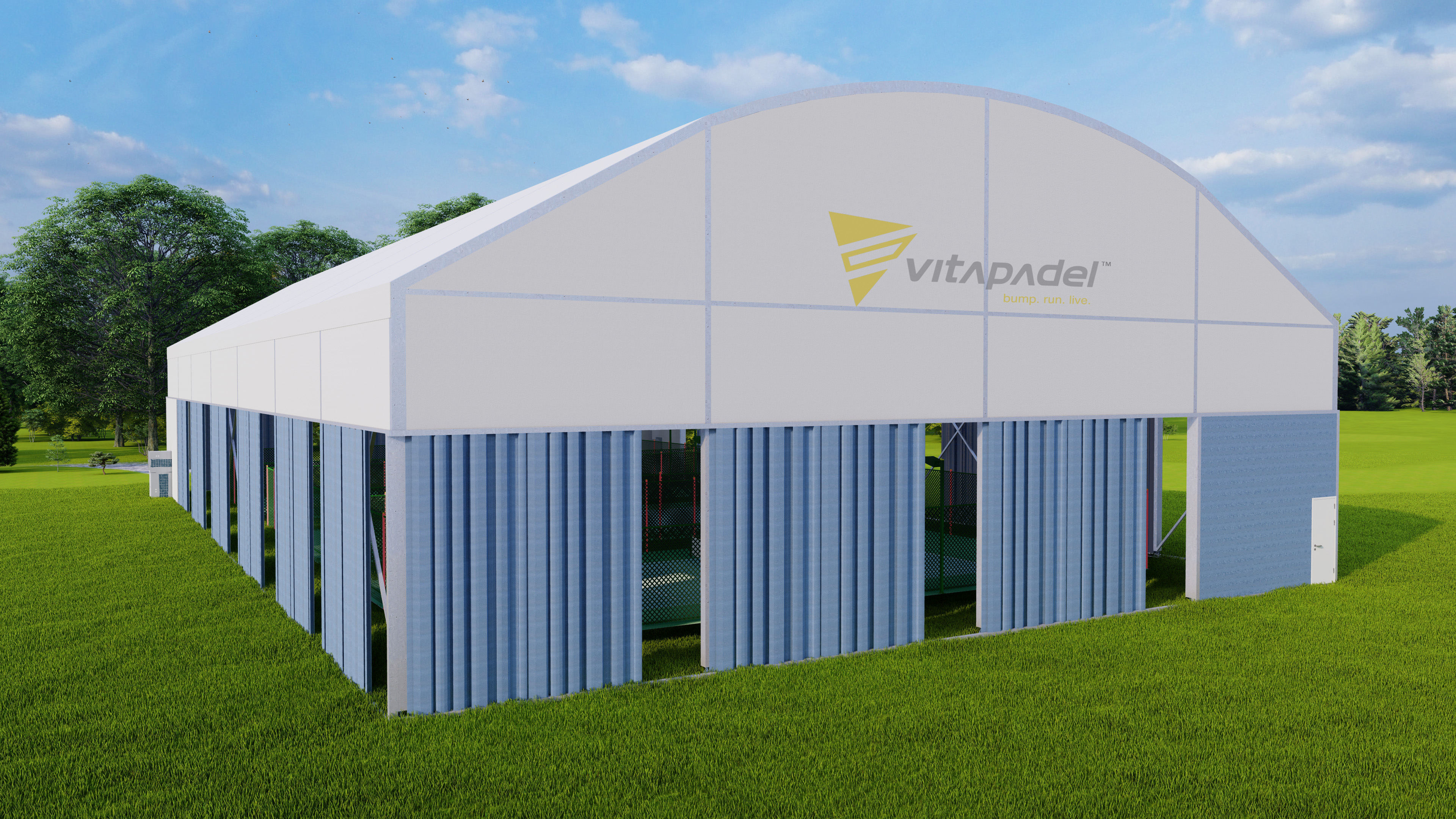 Tenda de basquete com estrutura de alumínio à prova de água de alta qualidade para treinamento para competição