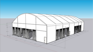 Tenda de basquete com estrutura de alumínio à prova de água de alta qualidade para treinamento para competição