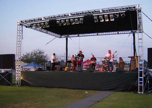 O costume de alumínio DJ do sistema de exposição do fardo ilumina o OEM do fardo do torneira