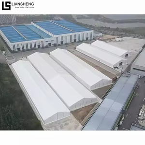 [Série Qingtian] Grande tenda de armazenamento comercial de 50 × 100 m - 5.000㎡ Espaço livre de colunas · Construção rápida · Solução revolucionária para armazenamento empresarial