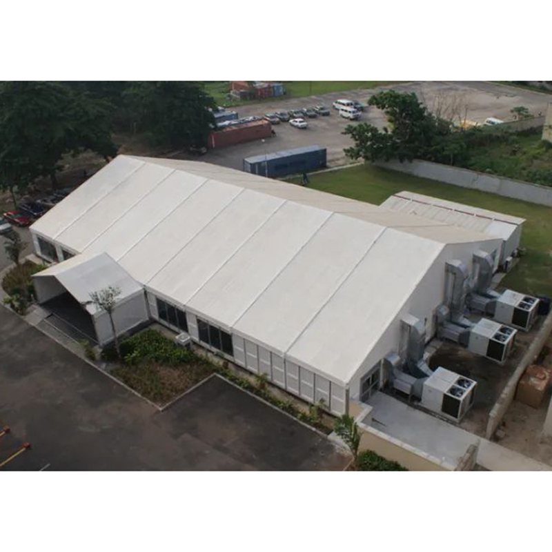 Barraca de atacado com estrutura de alumínio à prova de vento para venda