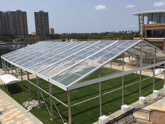 500 800 1000 Pessoas Luxo Telhado Transparente Tendas de Festa de Casamento para Venda Tenda Transparente para Casamento