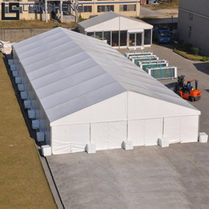Grande barraca exterior de alumínio de luxo de 15m x 30m barracas claras brancas da feira comercial para a venda para eventos da igreja