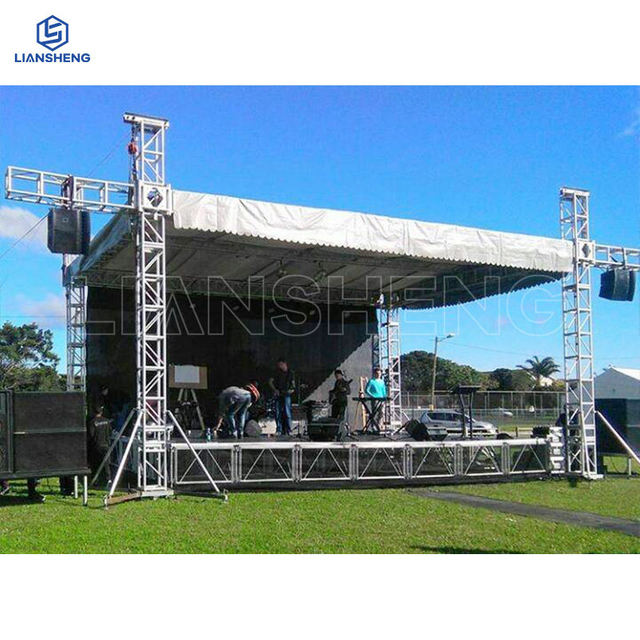 2025 Venda quente Preço de palco de fábrica Plataforma de palco de eventos ao ar livre Palco de concerto de eventos ao ar livre para show