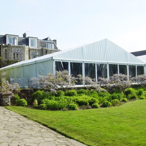 Estrutura de alumínio de alta qualidade com 300 assentos, barraca transparente para eventos de festa de casamento 