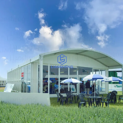 Tenda para eventos ao ar livre de luxo para grandes feiras comerciais