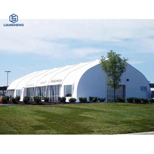 Grande tenda de negócios com design personalizado Expo Tenda para feiras comerciais Tenda para eventos de exposição com estrutura de alumínio ao ar livre