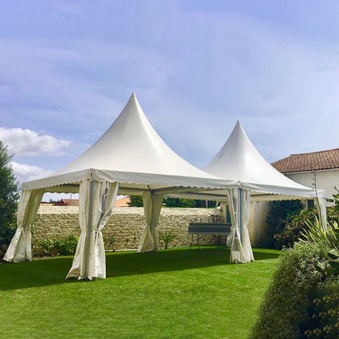 Tenda de pagode esportivo 5x5 ao ar livre para eventos de negócios e casamentos para tendas de feiras comerciais