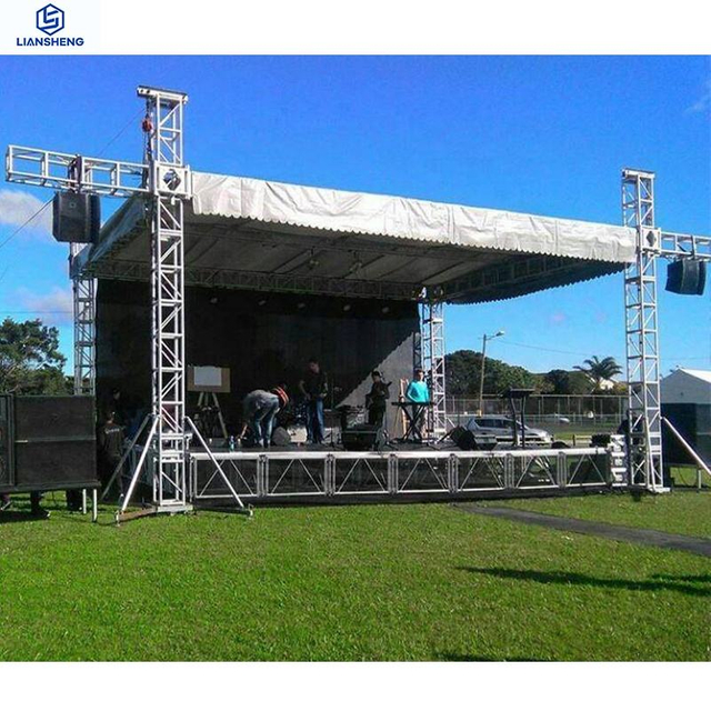 Sistema forte por atacado da plataforma da fase do evento do desempenho do fardo da iluminação da liga de alumínio