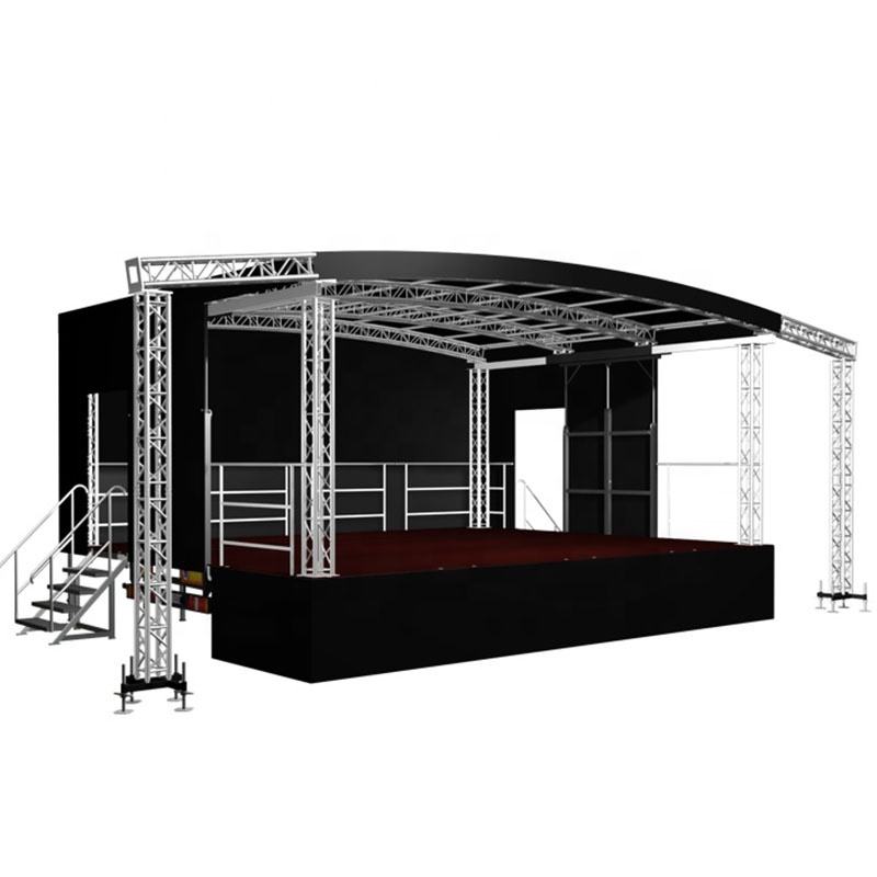 Plataforma Grande Palco de Alumínio Palco Para Show Eventos Estrutura Palco