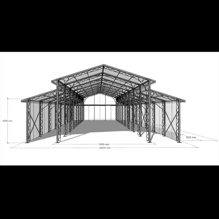 Barraca transparente do átrio do quadro de alumínio da barraca do famoso do espaço da parte superior clara para eventos exteriores exposições do casamento & da festa