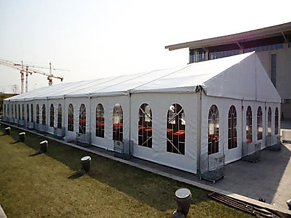 Venda quente 20*30 grande estrutura de alumínio tenda branca para eventos de casamento