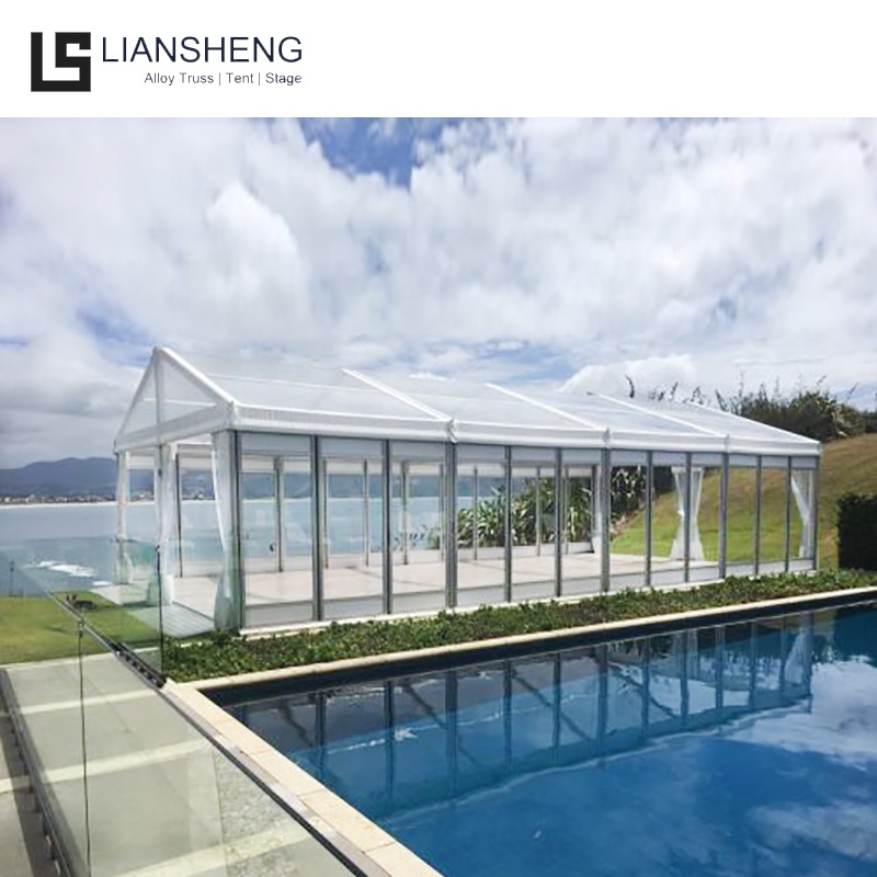 Grande barraca de igreja com estrutura de alumínio para barracas externas de eventos 15x30m