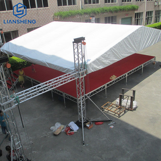 Sistema de suspensão de alumínio, sistema de torre de elevação, palco de eventos, liga de alumínio, iluminação, sirene, alto-falante