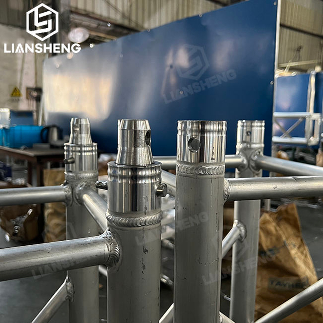 Pódio exterior da fase do concerto da venda quente com projeto de alumínio personalizado sistema de levantamento do fardo