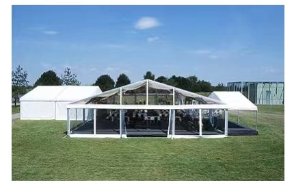 Grandes tendas de eventos de cerimônia de alumínio para venda 20x50m branco evento festa de casamento tenda tenda