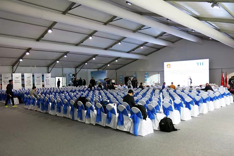 Tenda grande de exposição com estrutura de alumínio de alta qualidade 