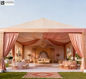 Tenda de casamento comercial ao ar livre