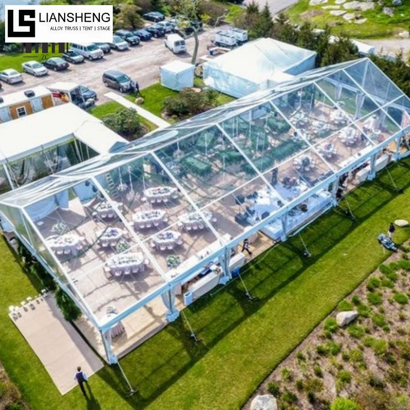 Tenda Transparente – Estrutura Transparente Elegante para Eventos de Luxo