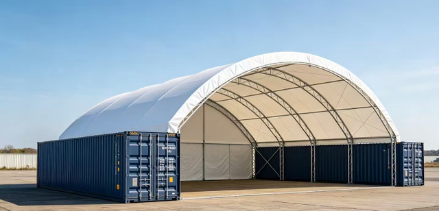 Barraca curvada alumínio do famoso para eventos e banquetes de casamento ao ar livre