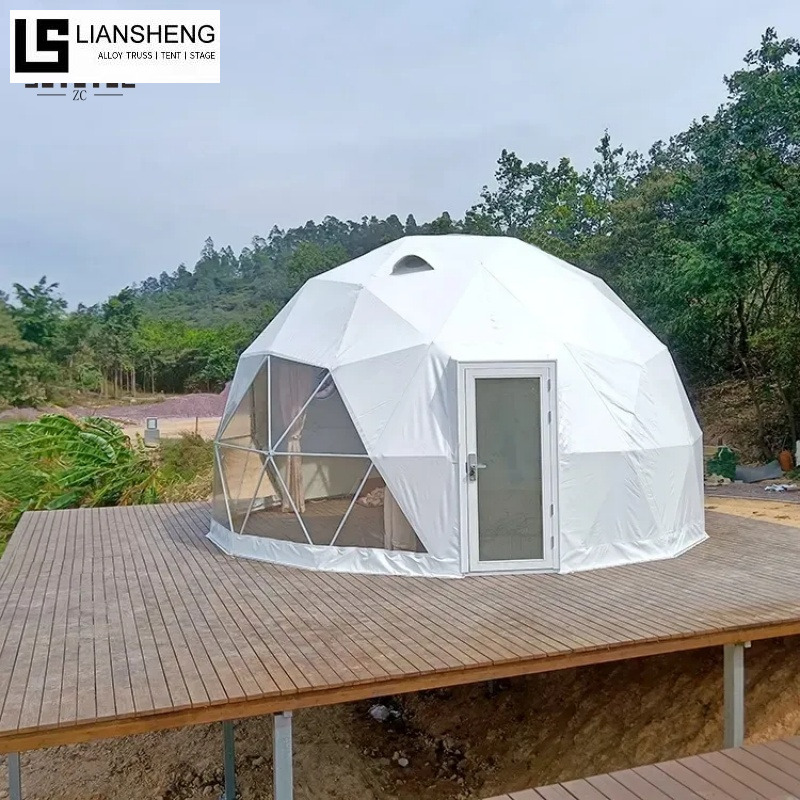 Tenda Domo Geodésico – Estrutura Moderna e Resistente para Eventos ao Ar Livre